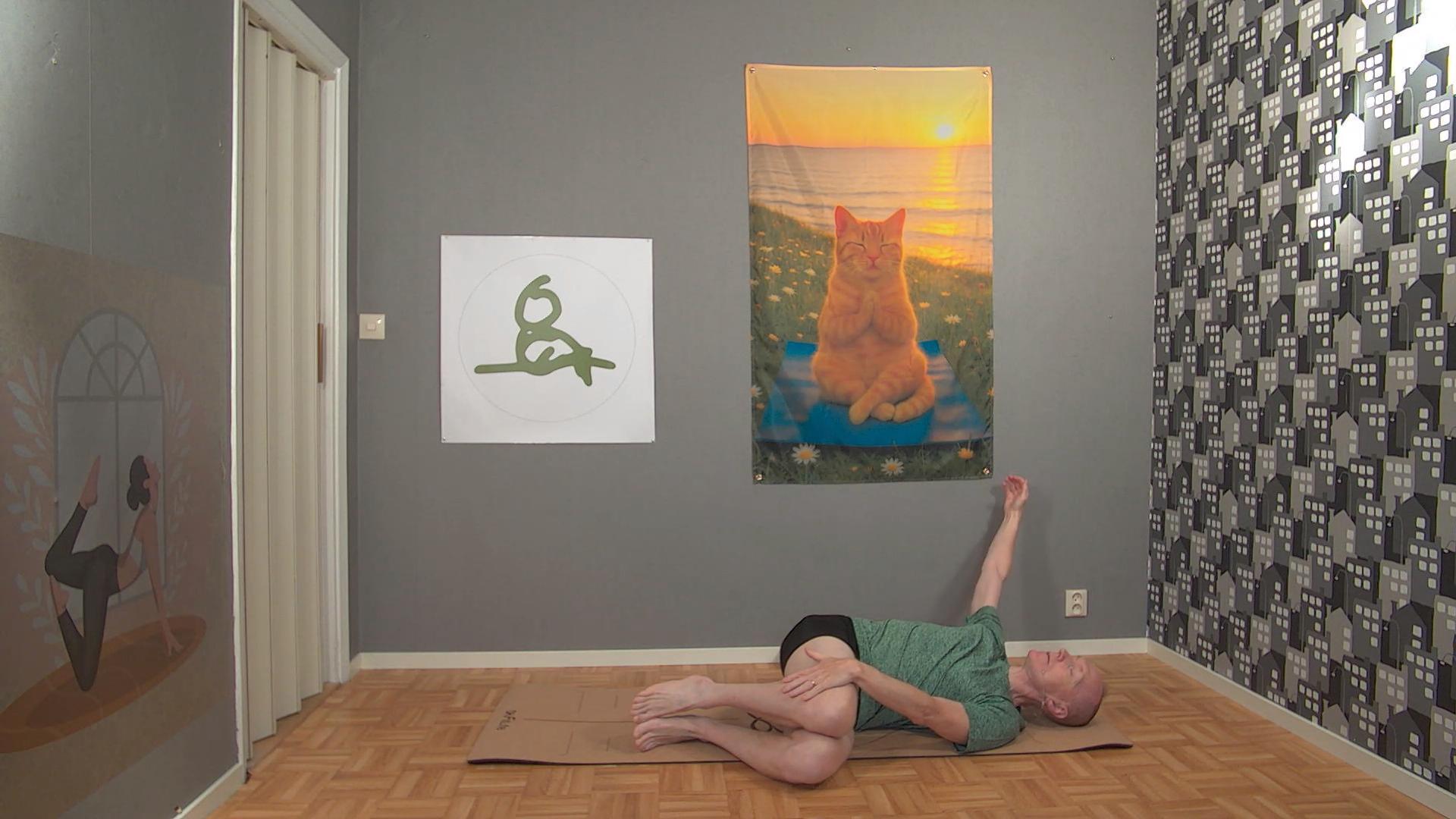 Mjuk och balanserande yoga för hela kroppen