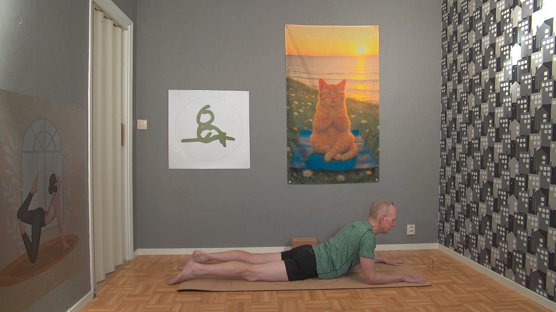 Yinyoga: Långsamma hållningar för djup avslappning